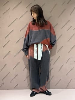 別注】＜NOMARHYTHM TEXTILE for 6＞DYE SWEAT PULLOVER/スウェット