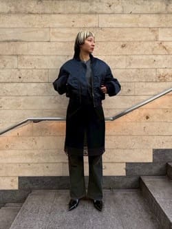 6(ROKU)＞ウール クロップド カーディガン