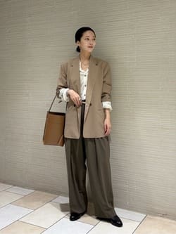 conte＞ キュプラシルク シャツ