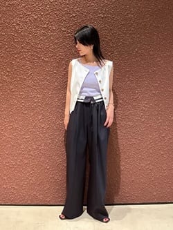 6(ROKU)＞ニットキャミソール