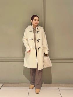 アルパカミックス シャギ― ニット プルオーバー