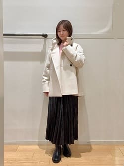 size SHORT/TALLあり］SENTDALE WOOL スタンドカラー ミドル コート