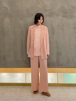 トーマス メイソン ピンタック シャツ