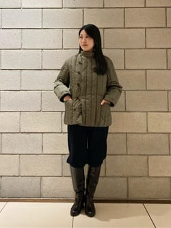 Steven Alan＞レザー ライディング ロングブーツ