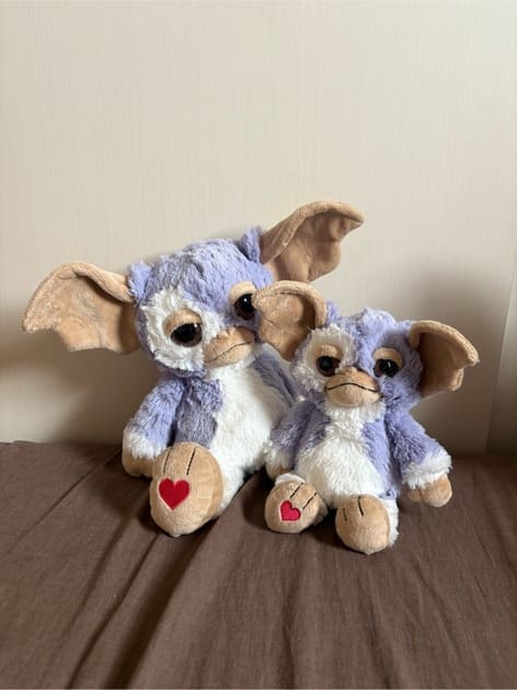 GREMLINS グレムリン】ギズモ ライラックグレーHeart 35cm | BIRTHDAY