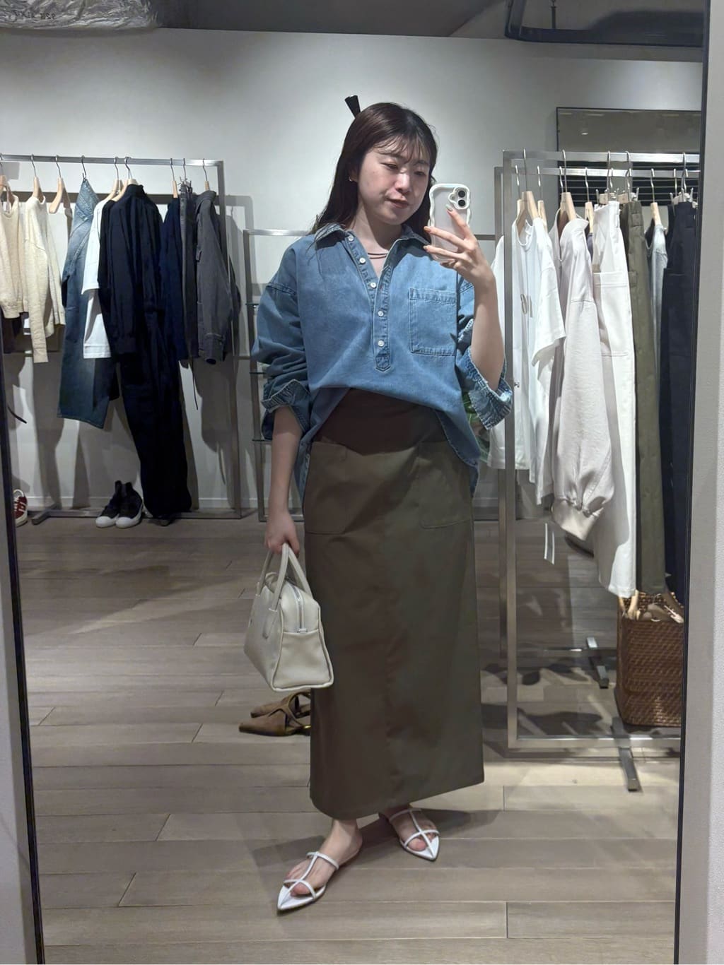 MONN.:.(モン)】デニムプルオーバー | RIVE DROITE(リヴドロワ