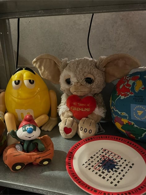 GREMLINS グレムリン】グレムリン40周年記念 ペールグレー Heart 25cm