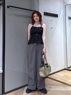 MOUSSY | CRINKLED サテンキャミ (キャミソール ) |SHEL'TTER WEBSTORE