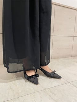 STACCATO | ドットヌーディーバックスリングパンプス (パンプス