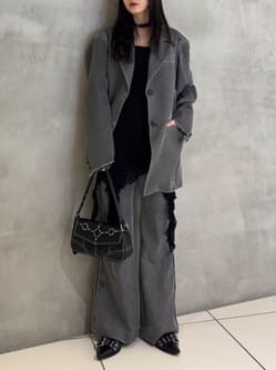 SLY | TUCKED LACE RUFFLE キャミソール (キャミソール ) |SHEL'TTER