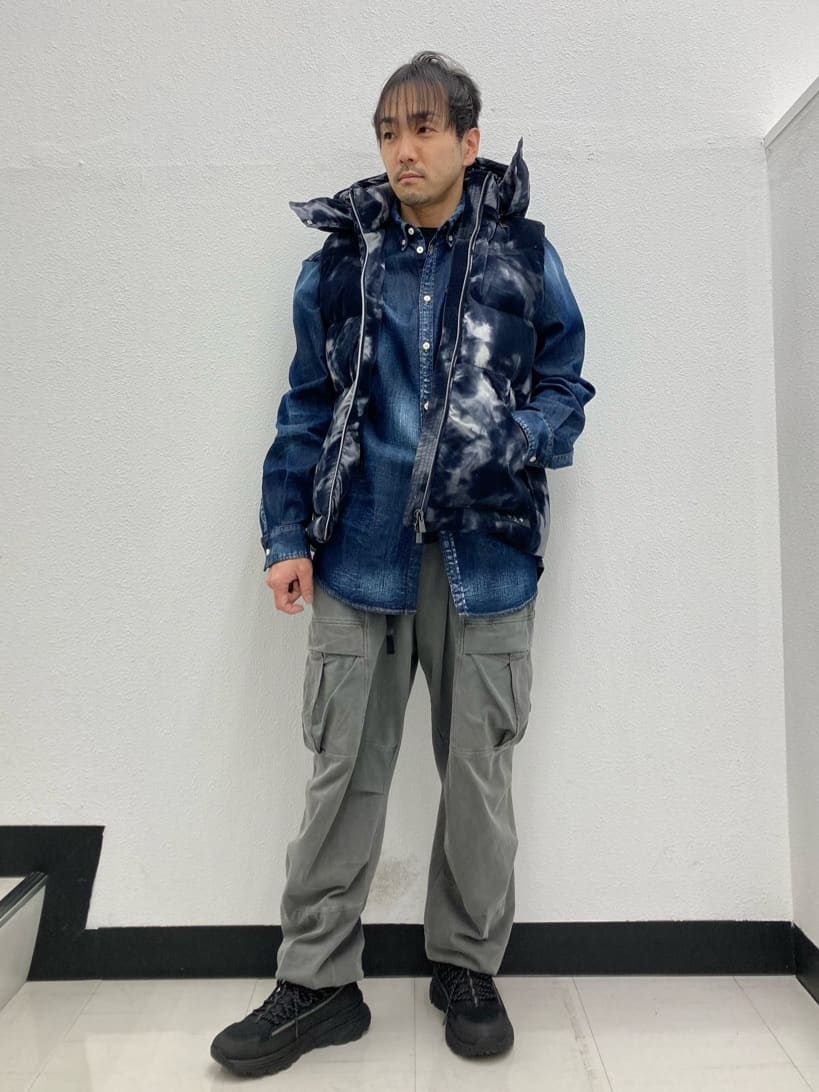 TATRAS (タトラス) フード着脱 フルジップ ダウンベスト SOLANUM