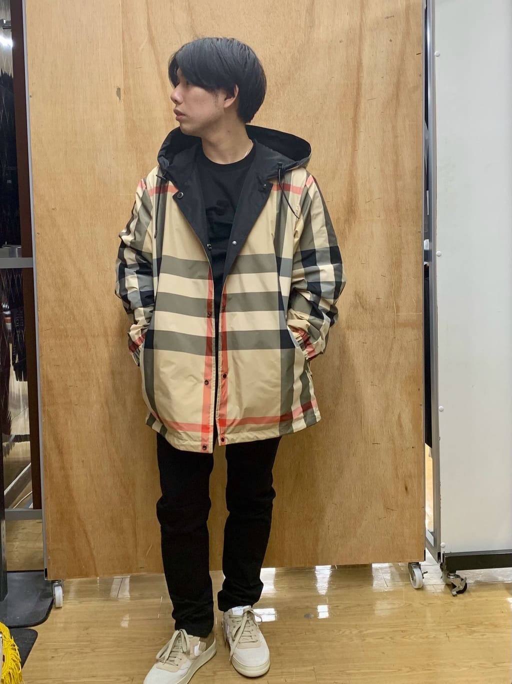 Burberry カモフラージュ ナイロンジャケット Burberry 迷彩柄 ジャケット