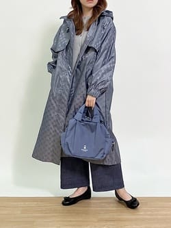 ミラ・ショーン ロゴジャガード レインコート- ショップチャンネル