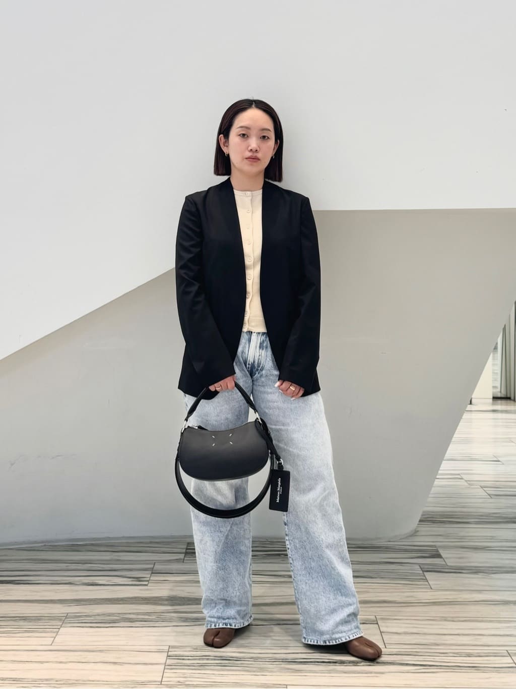 MAISON MARGLELA＜メゾンマルジェラ＞ クルーネックカーディガン