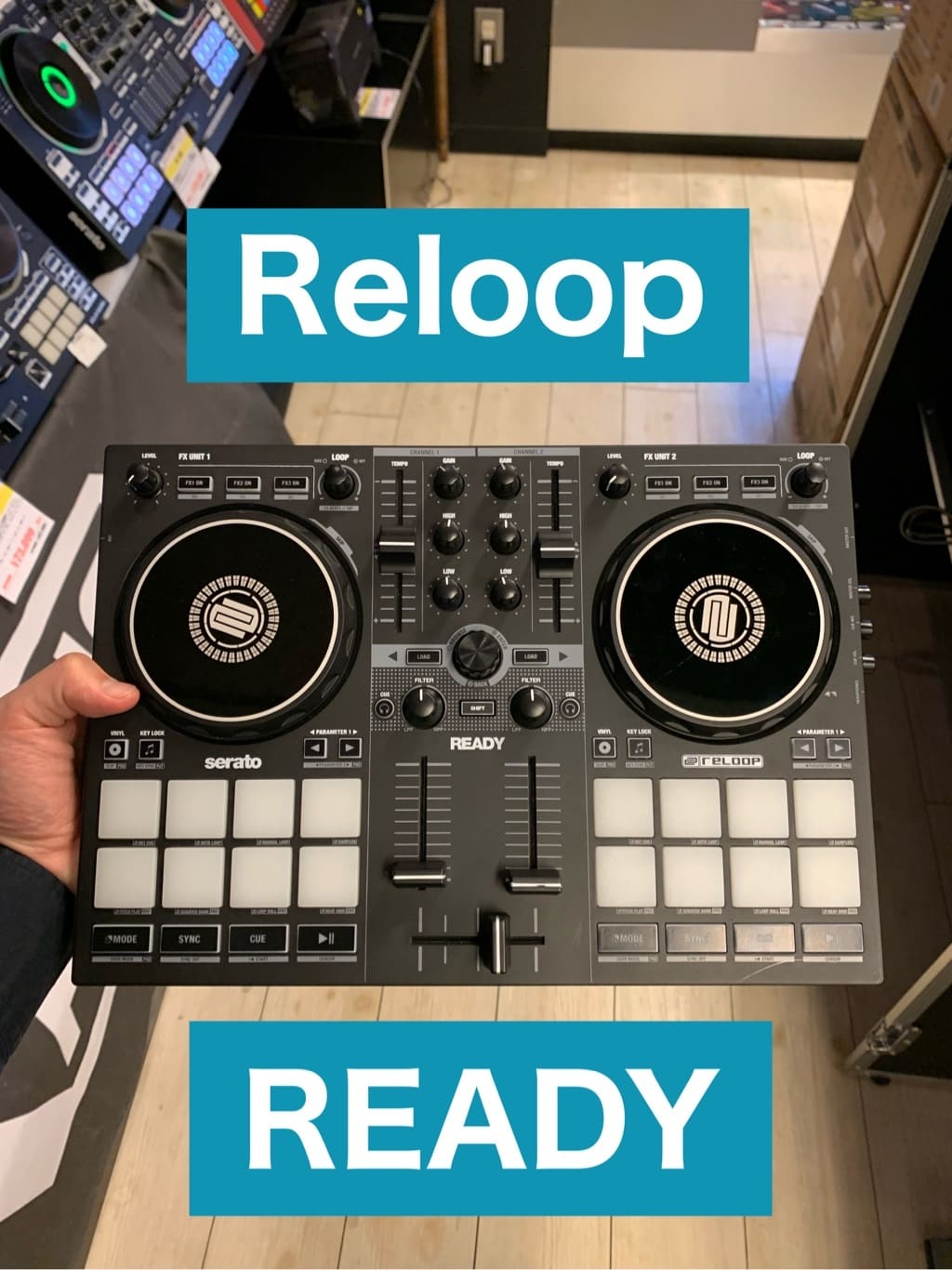 Numark DJ2GO2 TOUCH 【Serato DJ Lite対応 コンパクトDJ