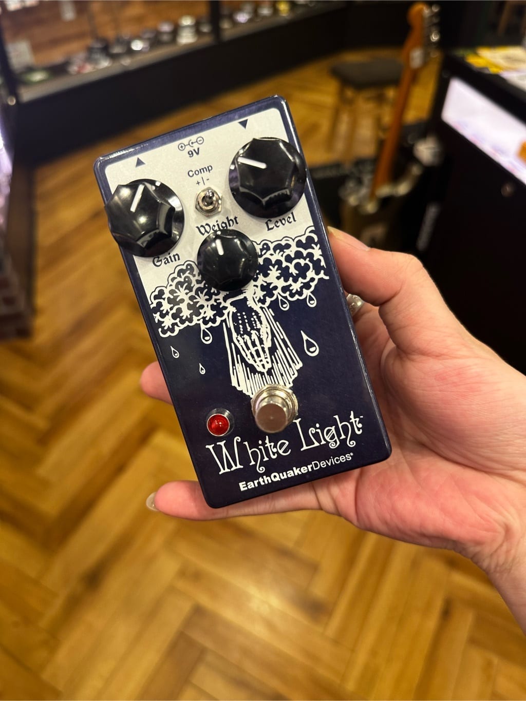 EarthQuaker Devices White Light 【Blue Steel】（オーバードライブ