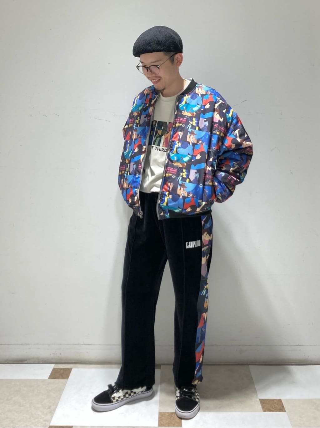 グラニフ ルパン三世 リバーシブルMA-1 Mサイズ graniph グラニフ