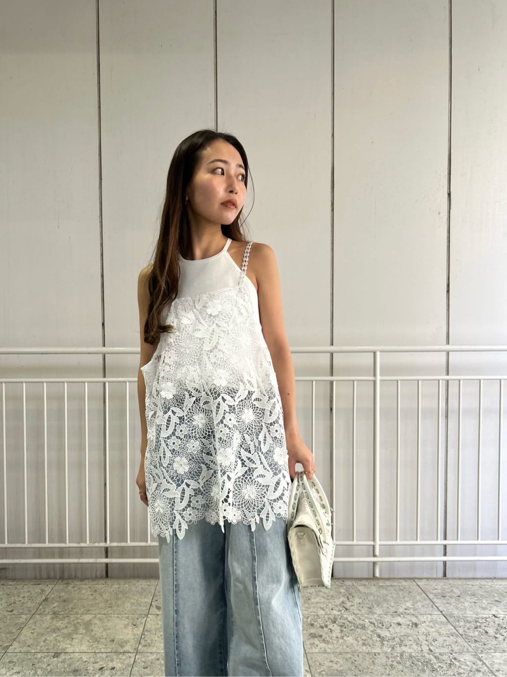 ダイアグラム フラワーレースキャミソール グレースコンチネンタル DIAGRAM