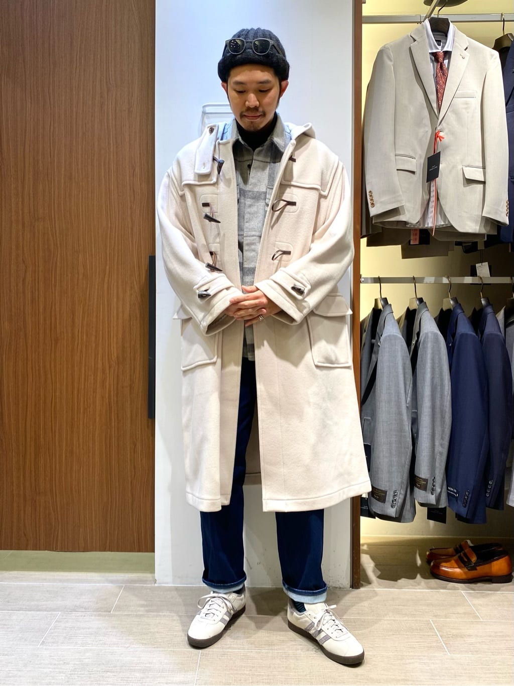 MONTGOMERY/モンゴメリー】 Kennington パイル メルトン ダッフル