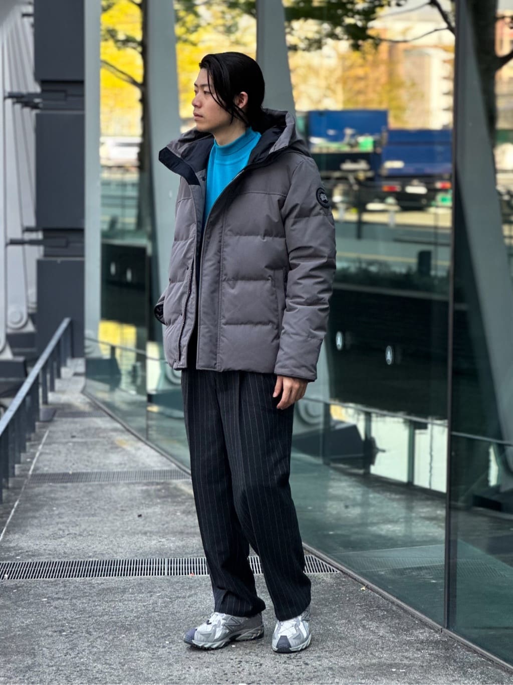 カナダグース ダウンパーカ ブラックレーベル マクミラン