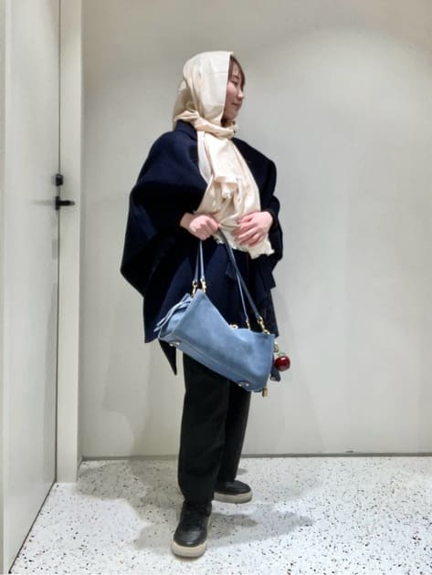 公式】COACH – コーチ | ダブル フェイス ウール ケープ