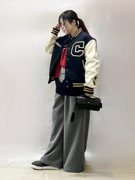 公式】COACH – コーチ | ウール ヴァーシティ ジャケット