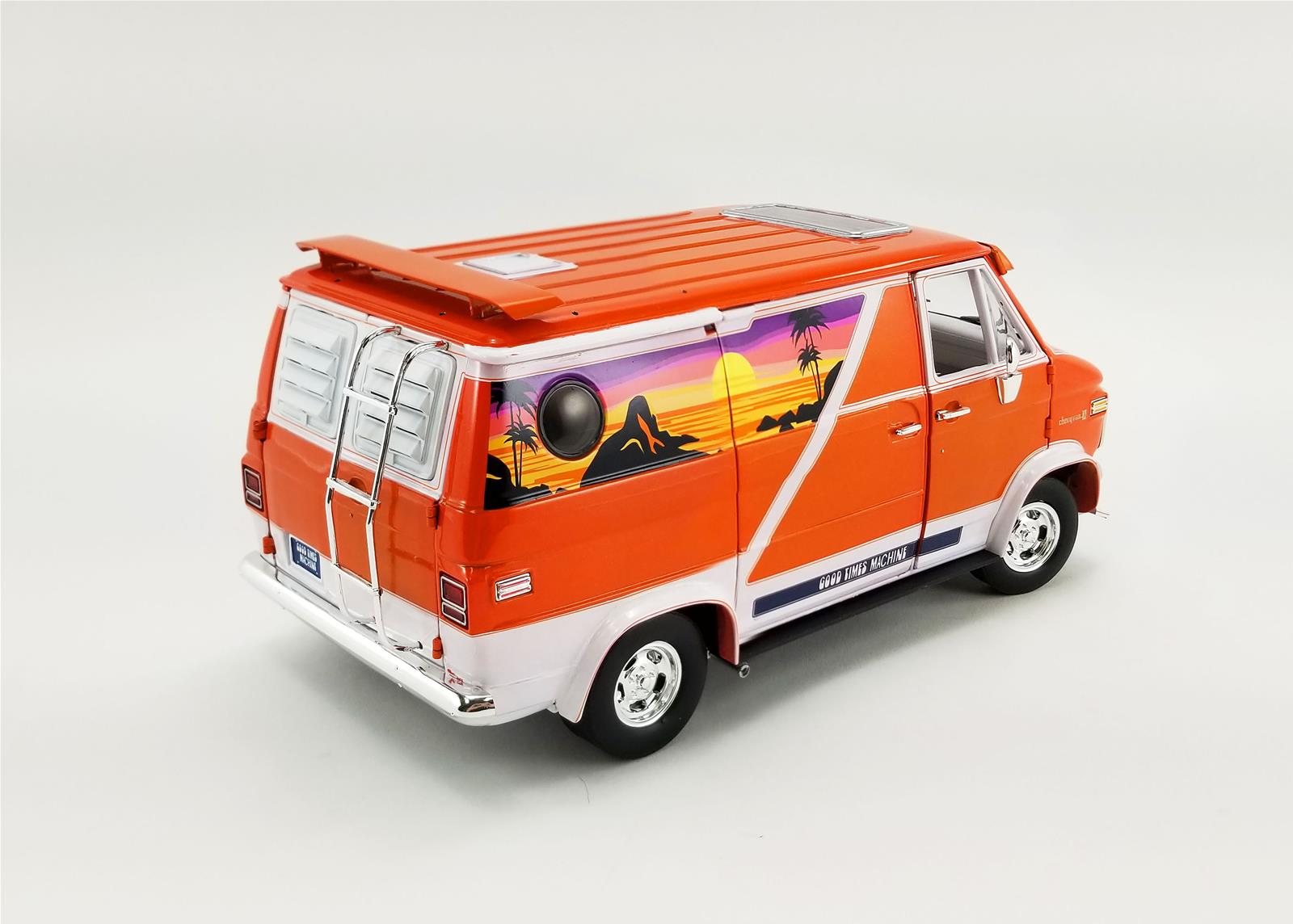 ACME DIECAST A1802100 1:18 Scale 1976 Good Times Machine Chevrolet