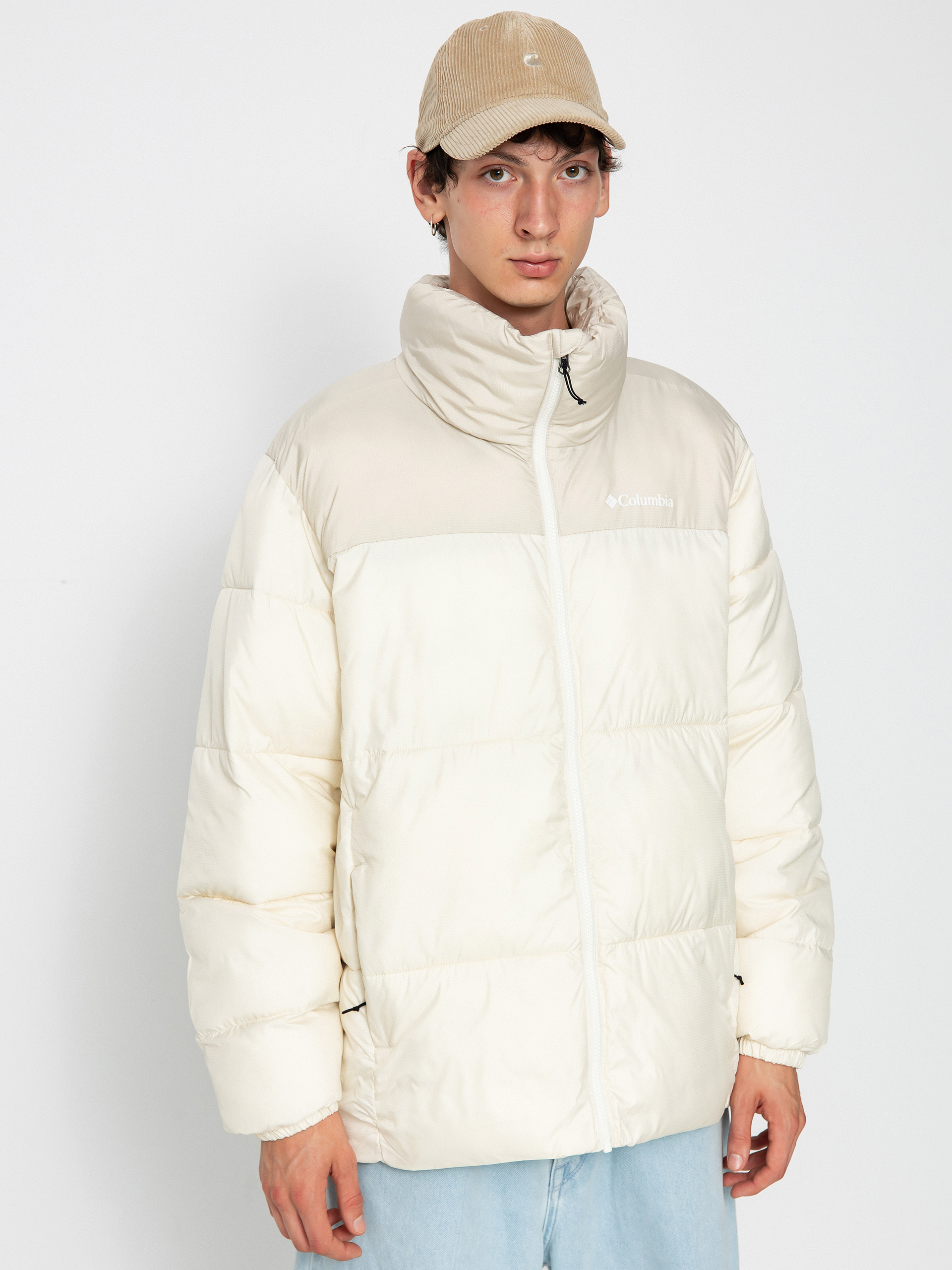 Columbia Puffect II Jacket - brown (chalk/dark stone)