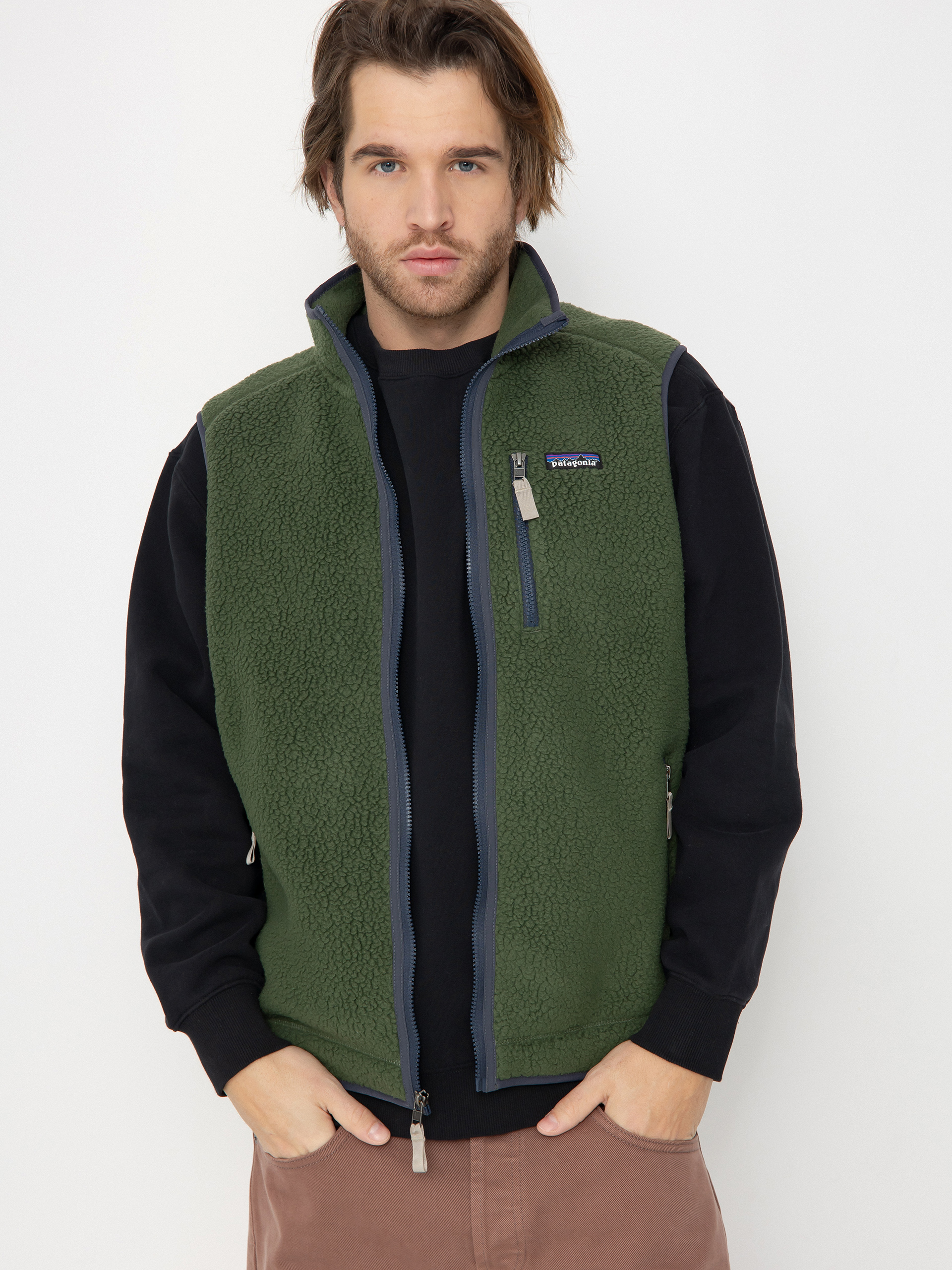 Patagonia Vest Retro Pile Vest - green (torrey pine green)