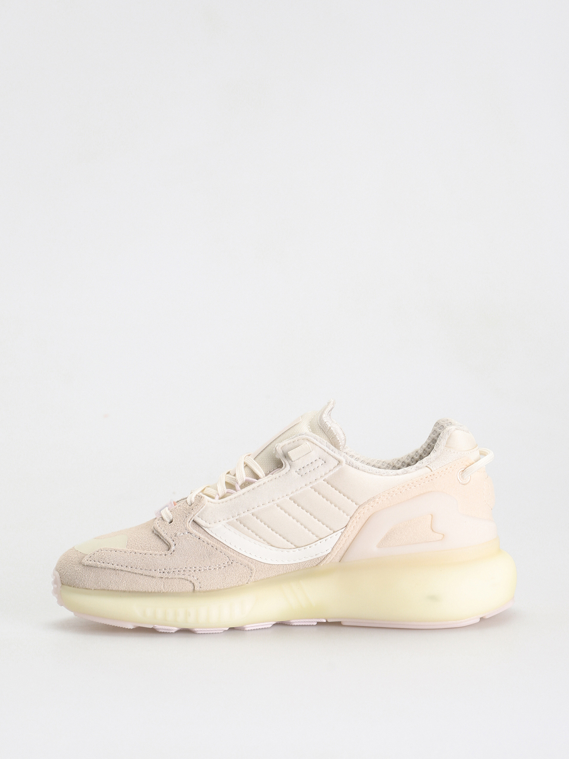 adidas Originals Zx 5K Boost Shoes Wmn - beige (owhite/clowhi/almpnk)
