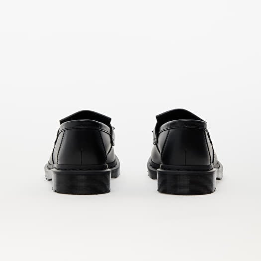 Dr. Martens Adrian Mono Tassel Loafer Black Smooth | Queens
