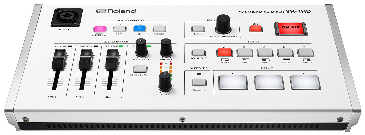 Roland Pro A/V - VR-1HD | AV Streaming Mixer