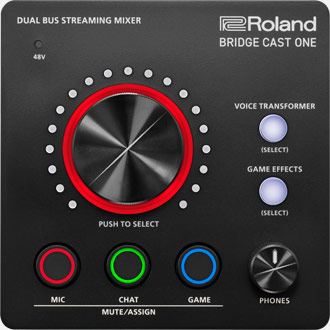 Roland - BRIDGE CAST ONE | Dual Bus Streaming Mixer