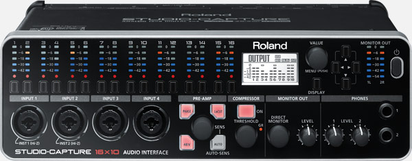 Roland - STUDIO-CAPTURE | USB 2.0 Audio Interface