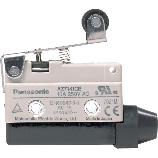 Panasonic End Switch AZ7141CEJ Short Roller Lever 115V DC 250V AC