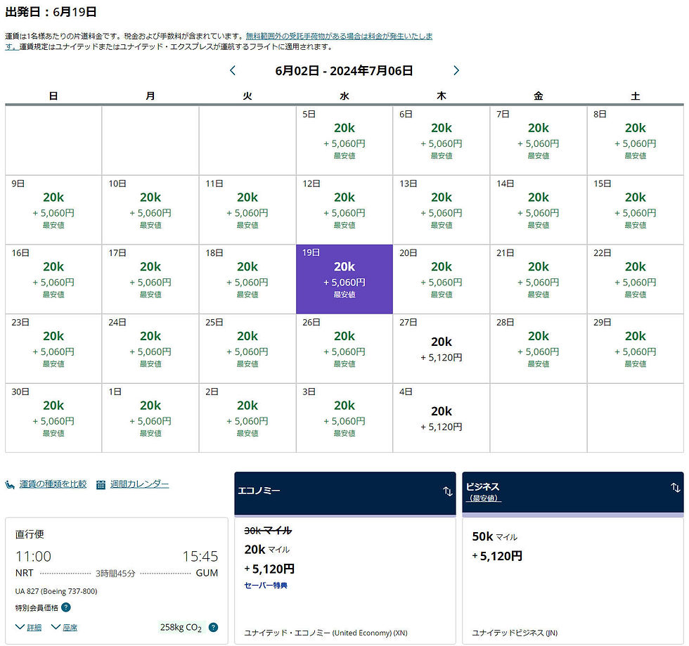 2025年6月最新】UAユナイテッド航空マイレージプログラム：MileagePlus