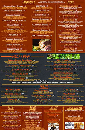 MENU | Mickey's