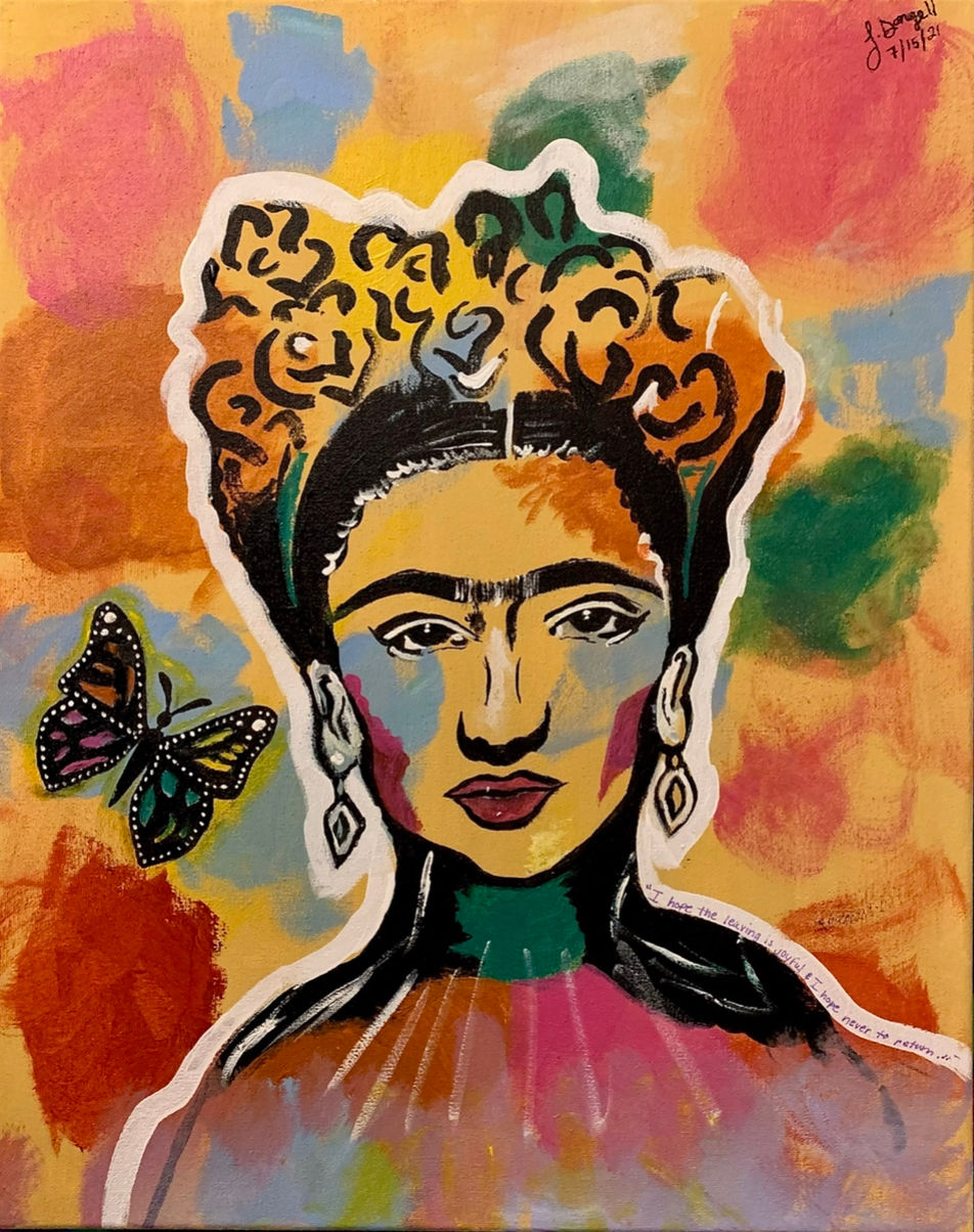 Frida” Original 16x20 | Pixie Touch Art