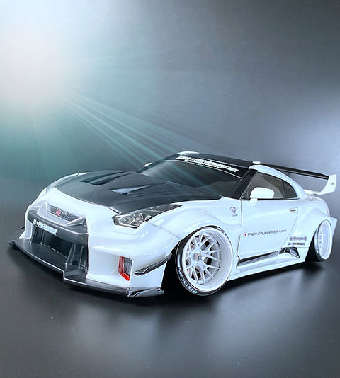 TT-8210 NISSAN R35 GT-R LBWK リバティーウォーク シルエット 1/10 RC