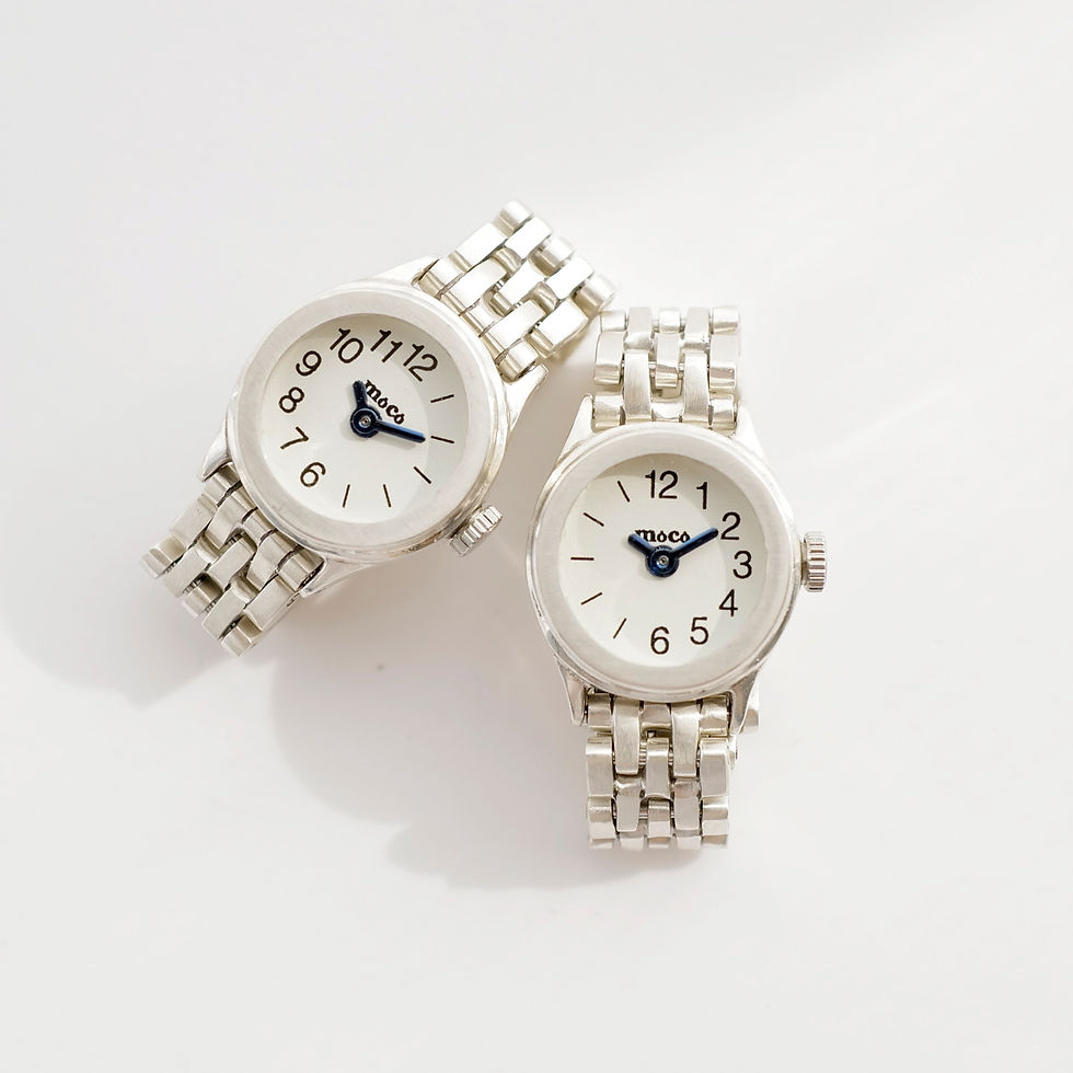 moco | ring watch | 指時計 | Pair Ring Watch