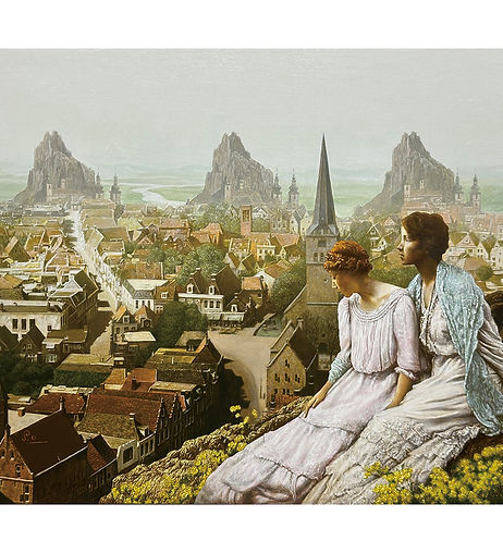 ムツゴロウ 日本画 小川泰彦 作 ムツゴロウ 日本画 小川泰彦 作