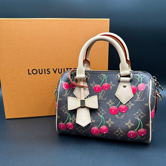 Louis Vuitton x Takashi Murakami Cherry Speedy Bandoulière 20