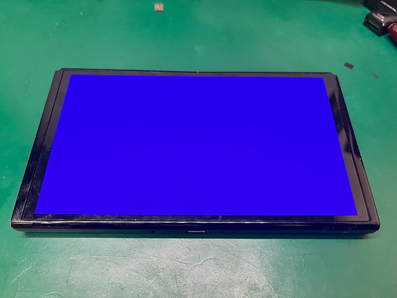 Nintendo Switch 有機ELモデルのブルースクリーン修理