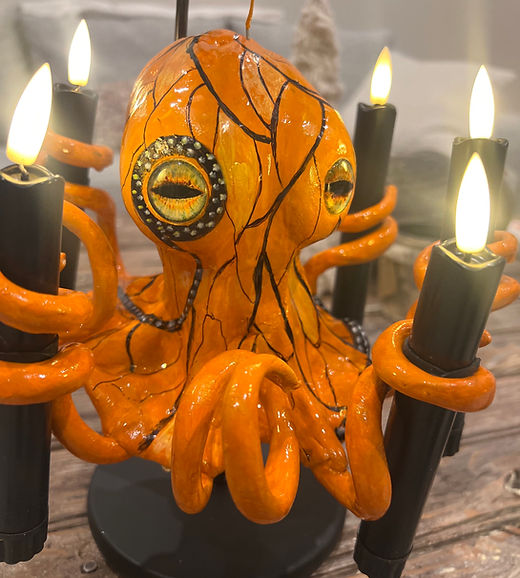 Tabletop ChandePuss with more detail | My Sweet Adeline Art