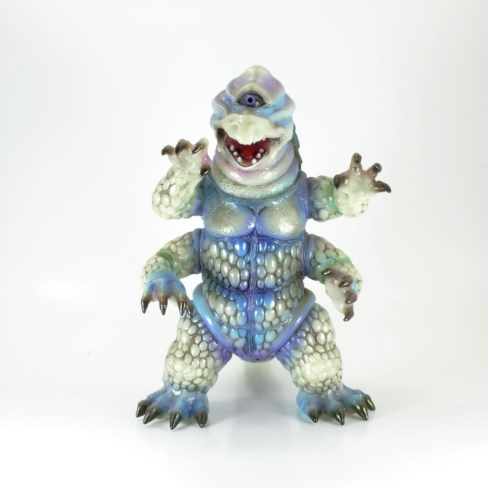 シカルナ工房。世界の怪獣、マイティ、バグン、イガール、テゴン