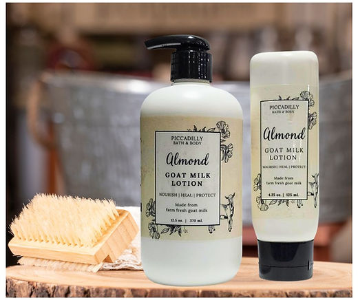 Almond Goat Milk Lotion | Piccadilly Bath and