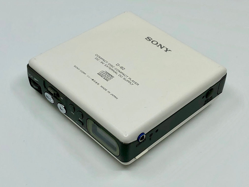 Sony CD Walkman D-82 8cm Portable CD Player
