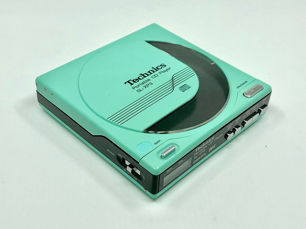 Technics SL-XP3 Blue Portable CD Player