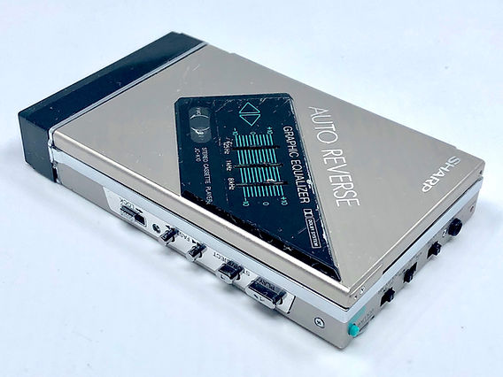 Sharp JC-K10 Silver Cassette Player