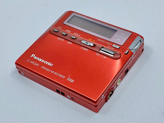 Panasonic ポータブルMDプレイヤー SJ-MR240 概要 ポータブルMD